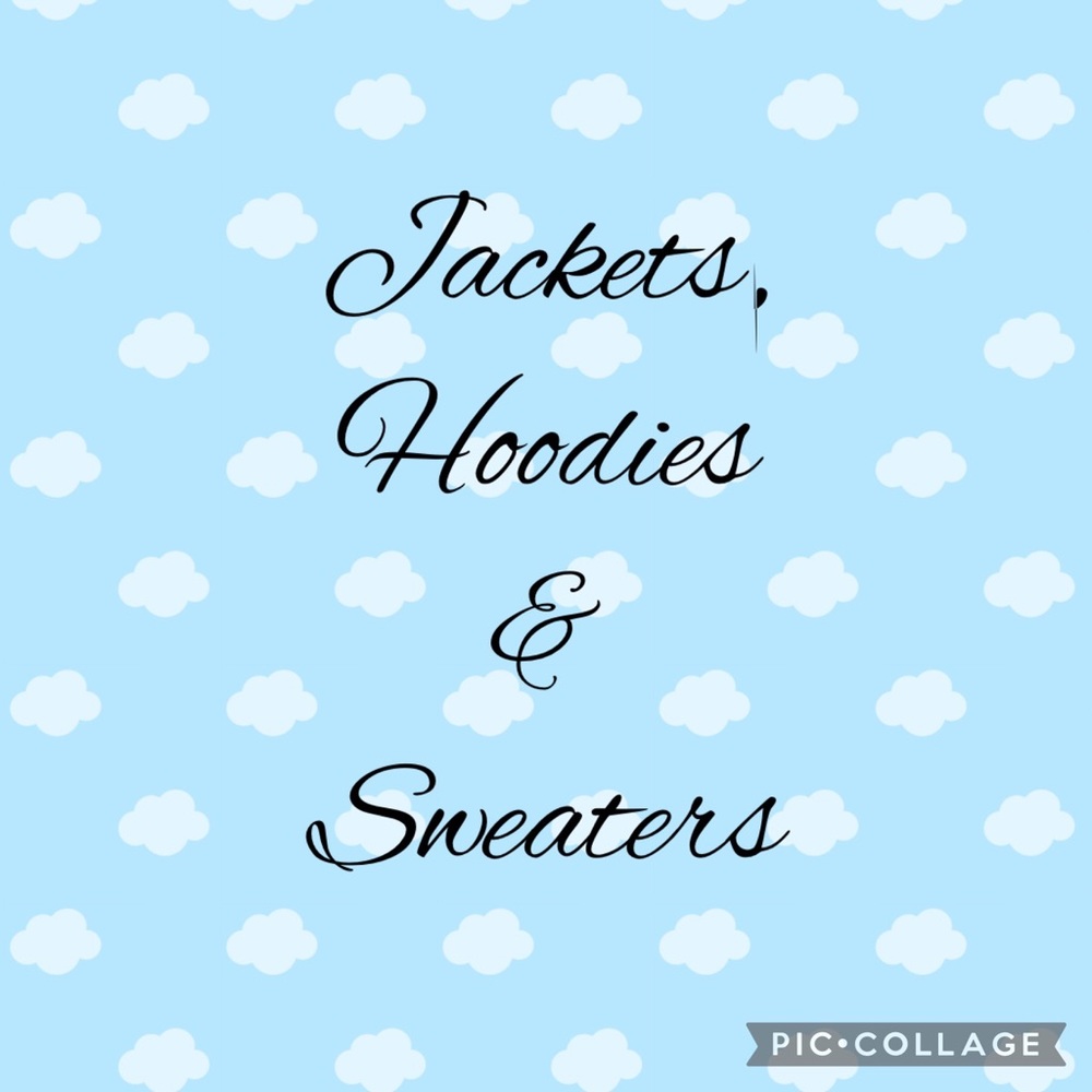Jackets hoodies sweaters & vests 💕